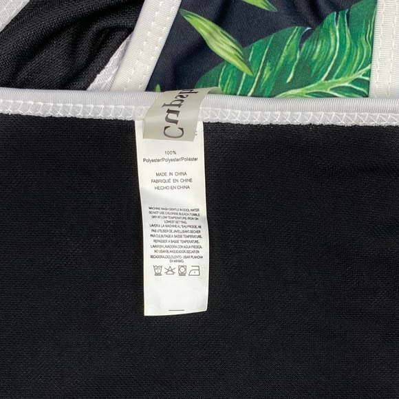 NEW Cupshe Bird of Paradise Green Bikini Bottoms M - Picture 4 of 4